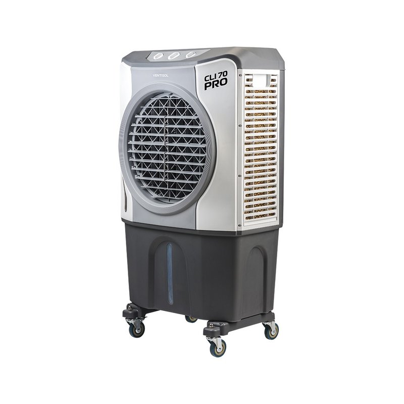 climatizador evaporativo industrial cli pro 70 litros 210w ventisol 1 perspectiva
