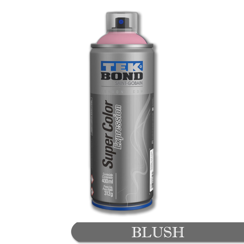 01 tinta spray expression blush 400ml tekbond